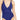 NWT La Blanca Women's Standard Island Goddess Underwire Double Strappy Back Sz0 - Ufashion