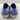 NWOB Rothy’s THE ORIGINAL Blue/White Knit Round Toe Slip On Sneakers Women’s 6 - Like New - Ufashion