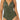 NWT La Blanca Women's Island Goddess V-Neck Halter Mio One Piece Swim Size 0 - Ufashion