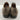 Giorgio Armani Taupe Suede Leather 5-Eye Lace Up Wingtip Oxfords Men’s Size 8.5 - Very Good - Ufashion