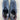 Zanzara BROOKS Blue Perforated Suede Leather Lace Up Low Top Sneakers Men’s 9.5 - Very Good - Ufashion