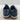 Zanzara BROOKS Blue Perforated Suede Leather Lace Up Low Top Sneakers Men’s 9.5 - Very Good - Ufashion