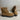 Crown & Ivy NAOMI Cognac Suede/Fur Lined Lace Up/Zip Ankle Boots Women’s Sz 10M - Very Good - Ufashion