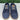 Preowned Nunn Bush Mens Barklay Wingtip Suede and Mesh Oxford Navy Size 8.5M - Very Good - Ufashion