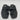 ASH Black Leather Studded Sandals Size 36 - Very Good - Ufashion