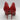 BCBMAXAZRIA Women's Nova Red Snake Pump Heels Size 8 - Ufashion