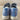 NWB Bionica ORDELL Blue Knit Lace Up Low Top Comfort Sneakers Women’s Size 6 M - Ufashion