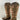 Liberty Black Floral Embroidered Brown Leather ZIP Snip Toe Western Boots Size 7 - Ufashion
