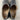 N- Directions FREDRICKA Pewter Leather Back Zip Block Heel Ankle Boots Size 7.5 - Ufashion
