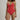 NWT Quint Soul V Neck One-Piece Cross Back Attach Red Size M - Ufashion