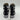 MCQ By Alexander McQueen Swallow High-Top Sneaker Black/ White Canvas Size 40 EU - Ufashion