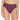 NWT Becca by Rebecca Virtue Women's High Waist Bikini Bottom, Purple, Size L - Ufashion