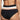 L*Space Women's Ridin' High Frenchi Bikini Bottoms, Color Black, Size L - Ufashion