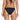 NWT Vitamin A Zuri Bottom Classic Cut Black Size 4 - Ufashion