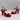 Women’s Lady Couture Karisma Jeweled Heel Sandal, Red Size 10 - Ufashion