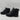 Marc Fisher NALINA Black Leather/Suede Lace Up Lugged Sole Ankle Boots Women 10M - Ufashion