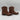 Coconuts Women's Pistol Cowboy Boots Brown Synthetic Leather Size 10 M - Ufashion