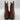 Coconuts Women's Pistol Cowboy Boots Brown Synthetic Leather Size 10 M - Ufashion