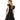 NWD Women En Saison Byblos Midi Dress Color Black Size MD - Ufashion
