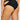 NWOT SEAFOLLY Women's Active Split Band Hipster Bikini Bottom Black Size 10 - Ufashion
