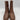 Sanctuary Primetime Women’s Leather High Heel Booties Brown Size 10M - Ufashion