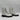 Stuart Weitzman Women’s  White Leather Lace Up Ankle Zadie Booties  Size 7.5 B - Ufashion