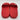 Men’s Bottega Veneta The Slider Rubber Sandals Red Size 42 - Ufashion