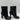 Givenchy G Cube Monogram Black Leather Ankle Boots Size 36.5 Designer Shoes - Ufashion
