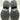 Women’s Valentino Atelier 03 Rose Edition Rubber Boot Black Size 36 - Ufashion