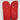 Men’s Bottega Veneta The Slider Rubber Sandals Red Size 42 - Ufashion