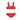 NWT Seafolly Girl's Summer Essentials Ruffle Bikini Set Chili Red Size 12 - Ufashion