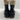 Alexander Wang Black Leather Lace Up Round Toe Fur Trim Ankle Boots Men’s 41 - Ufashion