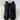 New Directions LAYLIA Black Fabric Back Zip Open Toe Wedge Ankle Boots Size 10 M - Ufashion