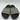 Co Stripe Burlap Pool Slides White/Black Size 41 - Ufashion