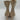 Womenms Badgley Mischka Brand Dierdra Patent Bootie Beige Size 6.5 - Ufashion