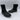 Women's Ugg Zemira Black Leather & Suede Boot Size 7 M - Ufashion