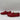 Men’s Tod's Leather Penny Loafers Red Size 10 - Ufashion