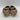 Ninety Union Zara Wedge Sandal Bronze/Silver Crackle Women's Size 8 - Ufashion