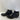 Sugar TRUFFLE Black Faux Leather Side Zip Block Heel Ankle Booties Women’s 9.5 M - Ufashion