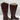 Women’s Sam Edelman Penny 2 Wide Calf Leather Riding Boot Dark Brown 5.5M - Ufashion