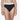 NWT Women’s Sanctuary Banded Leg High Rise Bikini Bottom Black Size M - Ufashion