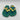 Kids Unisex Havaianas Brasil Mix Flip-Flops Green/Yellow Size 11/12C - Ufashion