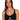 NWT Sunsets Brandi Bralette Women's Swimsuit Bikini Top, Color Black, Size S - Ufashion