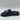 Alexander McQueen Embossed Logo Slides Navy Size 37 - Ufashion
