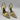 Jessica Rich Love Pump Women's Gold/ Clear Synthetic Leather Size 37 - Ufashion