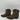 Abilene Women's Rawhide Sanded Western Booties Brown Size 8M - Very Good - Ufashion