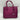 NWD Nine West Small Aidenne Satchel Bag Magenta - Like New - Ufashion