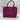NWD Nine West Small Aidenne Satchel Bag Magenta - Like New - Ufashion