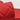 Men’s Bottega Veneta The Slider Rubber Sandals Red Size 42 - Very Good - Ufashion