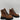 3.1 Phillip Lim Women's Kate Double Zip Combat Boots Saddle Brown Size 35 - Very Good - Ufashion